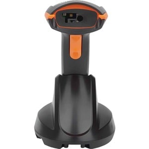Wireless 2D Handheld Barcode Scanner, 250mm Scan Depth, up to 80m effective range (line of sight), Max Ambient Light 100,0