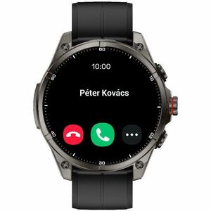 Carneo GTR eXpedition Smart Watch - 11 mm Case Thickness - Titanium Grey Body Color - Glass, Metal Body Material - Silicon