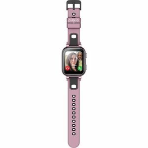 Carneo Smart Watch - 47 mm Case Height - 16 mm Case Thickness - 41 mm Case Width - Children - Pink, Black Body Color - Wir