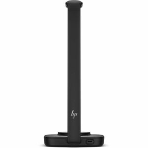 Poly Wireless Charging Stand - 25.4 cm Height x 14.2 cm Width x 10.7 cm Depth - Desktop - Black - For Headset, Smartphone 