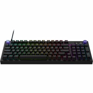 Logitech G G316 X 98 Gaming-Tastatur - Kabel Konnektivität - USB Typ-A Schnittstelle - RGB LED - Deutsch - Schwarz - Tacti