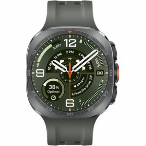 Samsung Galaxy Watch Ultra2 SM-L715F Smartwatch - 47,40 mm Case Height - 47,10 mm Case Width - Silber Body Color - Oliv Ba