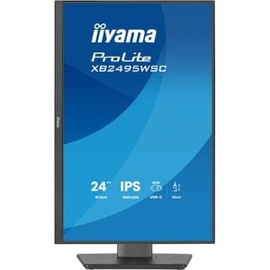 iiyama ProLite XB2495WSC-B1 24 Zoll Klasse WUXGA LED-Monitor - 16:10 Format - Mattschwarz - 61,2 cm (24,1 Zoll) Viewable -