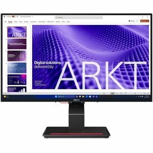 Lenovo ThinkVision T24D-4t 24.0" (61.0 cm) Class LED Touchscreen Monitor - 16:9 - 4 ms - 23.8" (60.5 cm) Viewable - Capaci