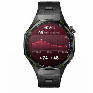 Huawei WATCH GT 7 Pro Smart Watch - Black Band Color - Titanium Alloy Case Material - Fluoroelastomer Band Material - Acce