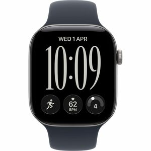 Apple Watch Series 12 智能手表 - 46 毫米 Case Height - 40 毫米 Case Width - 太空灰 Case Color - 铝 机箱材料 - 无线局域网 - 光学心率传感器, 温度感应器, 高度计,