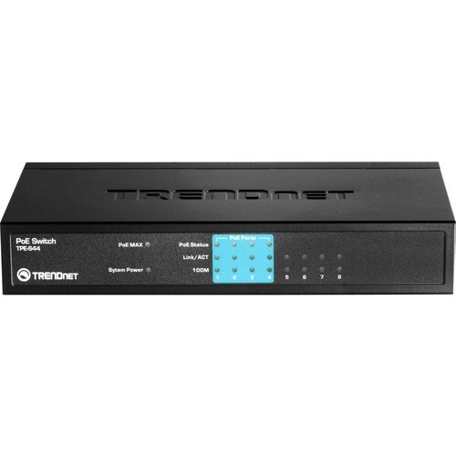 8 PORT 4X10/100 4POE SWITCH