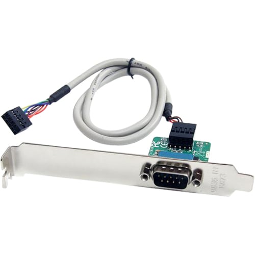 StarTech.com Motherboard Serial Port - Internal - 1 Port - Bus Powered - FTDI USB to Serial Adapter - USB to RS232 Adapter