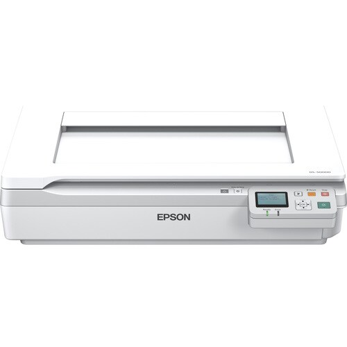 Epson WorkForce DS-50000N Sheetfed Scanner - 9600 dpi Optical - 48-bit Color - 24-bit Grayscale - 4 ppm (Mono) - Duplex Sc