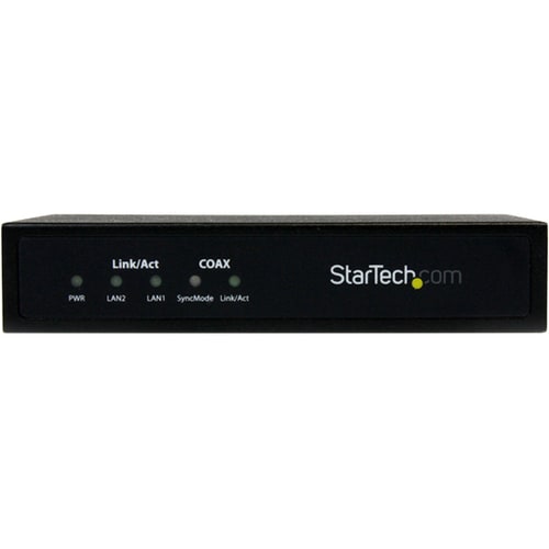StarTech.com Gigabit Ethernet Over Coaxial LAN Extender Receiver - 2.4 km - 2 x Network (RJ-45)