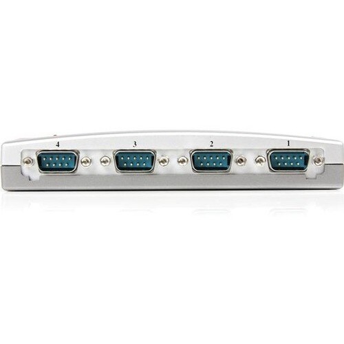 StarTech.com 4-Port USB auf RS232 Seriell DB9 Adapter Hub - USB - RS-232 - Bus Powered - USB - PC, Mac - 4 x Anzahl extern