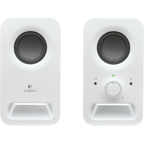 Logitech Z150 2.0 Speaker System - Snow White - Headphone - 2
