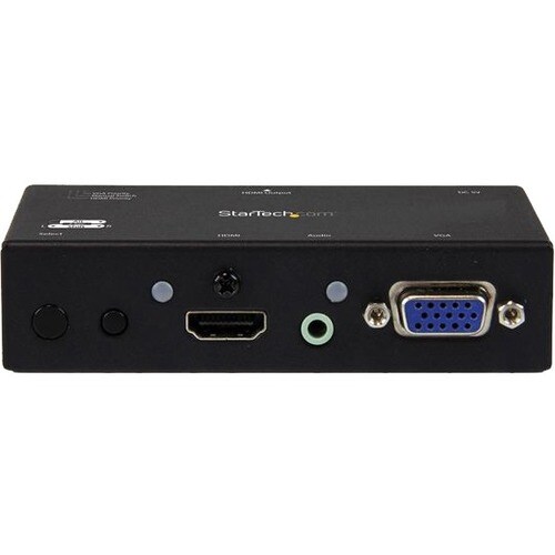 StarTech.com Switch Commutatore 2x1 HDMI + VGA a HDMI - Switch Convertitore HDMI / VGA a HDMI con commutazione prioritaria