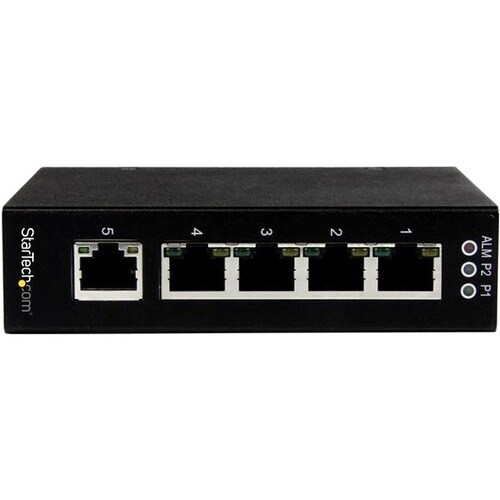 StarTech.com 5 Ports Ethernet Switch - Gigabit Ethernet - 10/100/1000Base-T - TAA Compliant - 2 Layer Supported - 62 W Pow