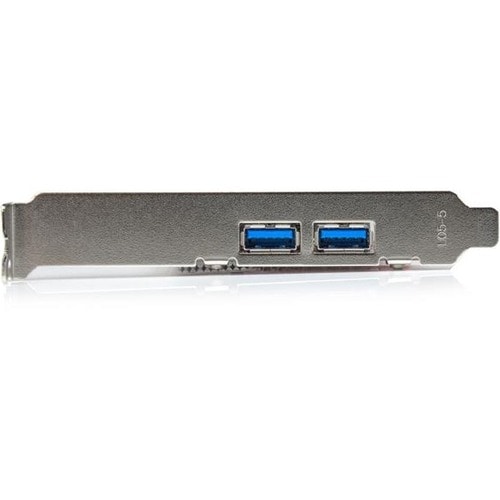StarTech.com 4 Port USB 3.0 PCI Express-Karte - 2 Externe und 2 Interne mit SATA Power - 4 Total USB Port(s) - 4 USB 3.0 P