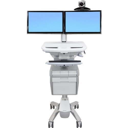 Ergotron StyleView SV44 Height Adjustable Display Stand - Up to 61 cm (24") Screen Support - 19.96 kg Load Capacity - 128.