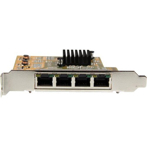 StarTech.com 4-Port PCI Express Gigabit Network Adapter Card - Quad-Port PCIe Gigabit NIC - PCI Express x4 - 1.95 Gbit/s D