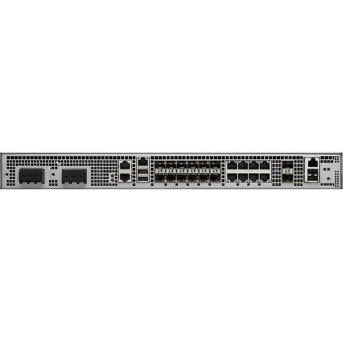 Cisco ASR 920 ASR-920-12CZ-A Router - 8 Ports - 8 RJ-45 Port(s) - Management Port - 14 - 4 GB - 10 Gigabit Ethernet - 1U -