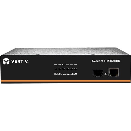 Vertiv AVOCENT HMX HMX5100R Digital KVM Console - Wired - 1 Remote User(s) - 100 m Range - WUXGA - 1920 x 1200 Maximum Vid