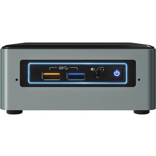 Intel NUC NUC6CAYH Barebone System - Mini PC - Intel Celeron J3455 1.50 GHz - DDR3L SDRAM Maximum RAM Support - Intel HD G