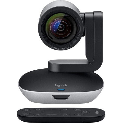 Logitech: Video Conferencing - Cámara Logitech PTZ PRO 2 - 30 fps - Negro, Plata - USB - Vídeo Full HD - Auto-foco - Zoom 