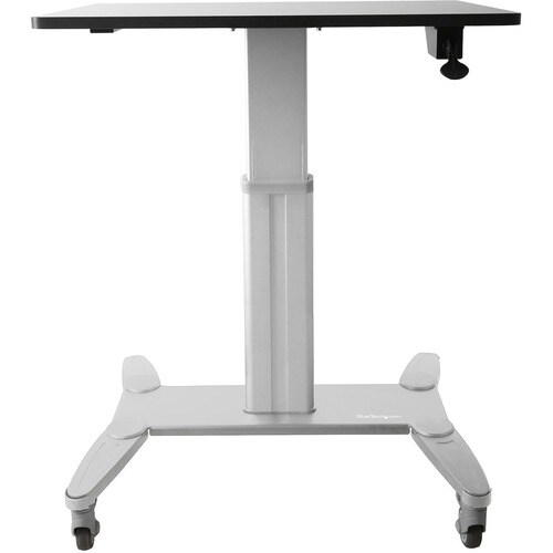 StarTech.com Mobile Workstation - Rechteck Oberseite - Höhenverstellbar - 609,60 mm Tischplatte Länge x 800,10 mm Tischpla