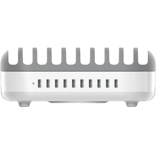 Compulocks USB Charging Dock Station With EU power strip - New Compulocks 10 Ports USB Charging Hub - 10 USB ports - Cooli