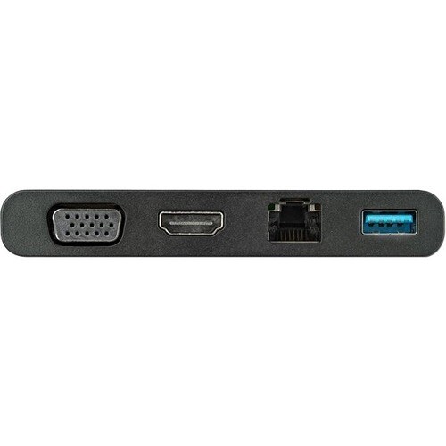 StarTech.com USB C Multiport Adapter with HDMI, VGA, Gb Ethernet & USB - USB C to 4K HDMI or 1080p VGA Adapter Mini Dock H