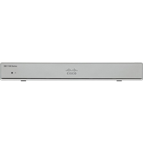 Router Cisco 1100 C1111-4P - 5 Porte - PoE Ports - Gestione porta - 1 - Gigabit Ethernet - Rack-Montabile, Desktop