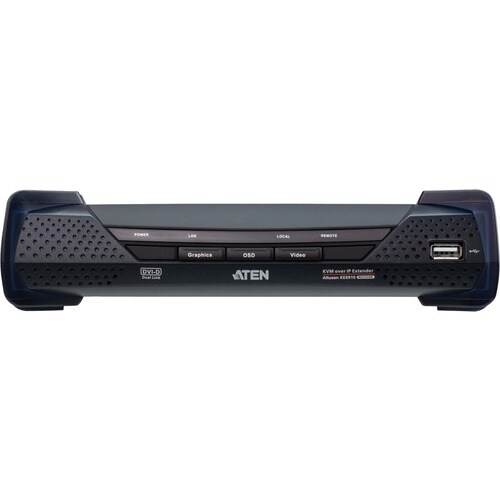 2K DVI-D DUAL-LINK KVM OVER IP RECEIVER
