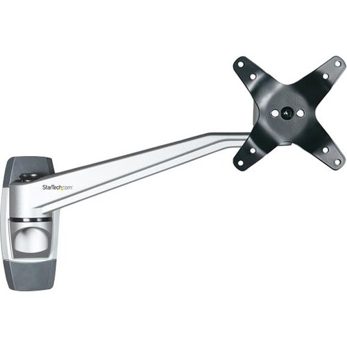 StarTech.com Wall Mount Monitor Arm, 10.2" Swivel Arm, Premium Flat Screen TV Wall Mount for up to 34" (30.9lb/14kg) VESA