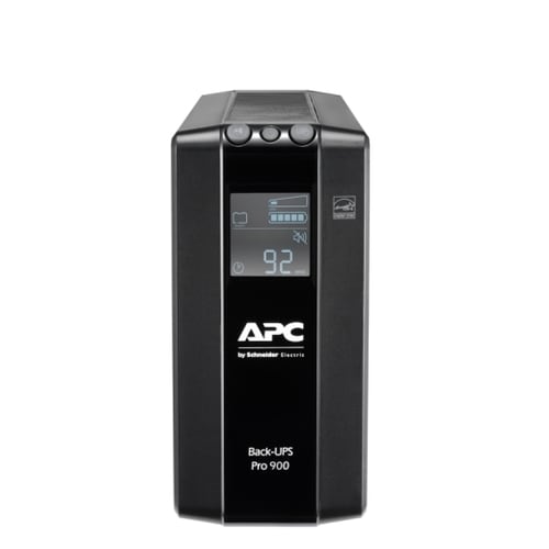 APC by Schneider Electric Back-UPS Pro BR900MI Line-interactive UPS - 900 VA/540 W - Tower - AVR - 12 Hour Recharge - 2.50