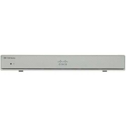 Modem/Routeur sans fil Cisco ISR1100-4GLTEGB - 1 SIM - cellulaire, Ethernet - 4G - LTE 2100, LTE 1800, LTE 2600, LTE 900, 