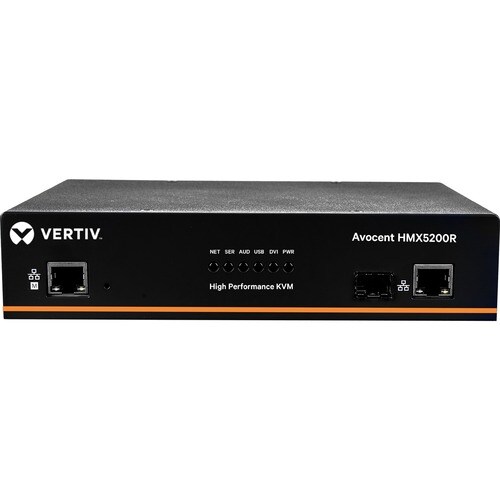 Vertiv AVOCENT HMX HMX5200R Digital KVM Console - Wired - 1 Remote User(s) - 100 m Range - WUXGA - 1920 x 1200 Maximum Vid