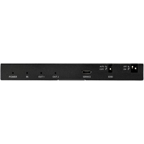 StarTech.com Signal Splitter - Metal - 3840 × 2160 - 1 x HDMI In - 2 x HDMI Out