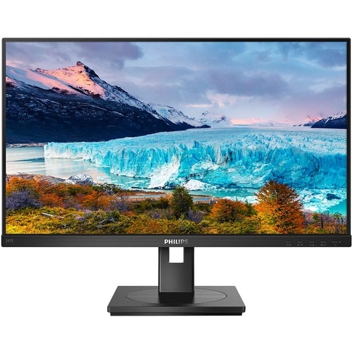 Monitor LCD Philips 242S1AE 609,6 mm (24,0") Class Full HD - 16:9 - Nero tessuto - 60,5 cm (23,8") Viewable - Tecnologia I