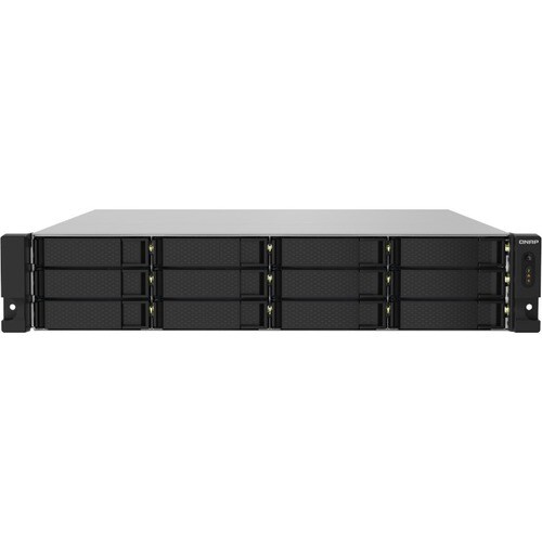 QNAP TS-1232PXU-RP-4G 12 x Total Bays SAN/NAS Storage System - 512 MB Flash Memory Capacity - Annapurna Labs Alpine AL-324