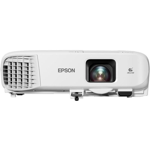 Epson EB-E20 3LCD Projector - 4:3 - Ceiling Mountable, Desktop - White - Ceiling - 6000 Hour Normal Mode - 12000 Hour Econ