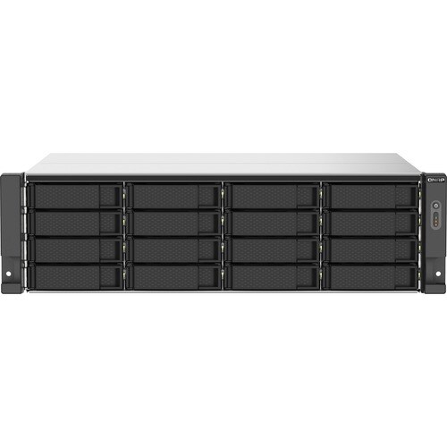 QNAP TS-1673AU-RP-16G 16 x Total Bays SAN/NAS Storage System - 5 GB Flash Memory Capacity - AMD Ryzen V1500B Quad-core (4 