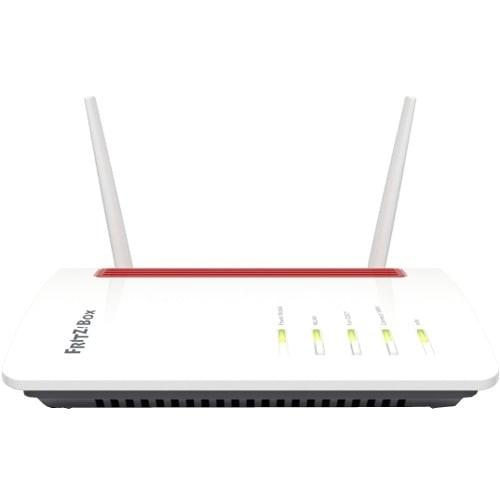 FRITZ! FRITZ!Box 6850 Wi-Fi 5 IEEE 802.11ac Cellular Wireless Router - 4G - LTE 700, LTE 800, LTE 850, LTE 900, LTE 1500 -