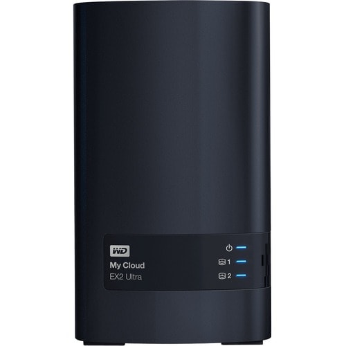WD My Cloud Expert WDBVBZ0320JCH-EESN 2 x Total Bays NAS Storage System - 32 TB HDD - Marvell ARMADA 385 Dual-core (2 Core