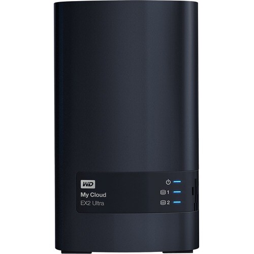 Système de stockage NAS WD My Cloud Expert WDBVBZ0320JCH-EESN - 2 x Total de compartiments - 32 To HDD - Marvell ARMADA 38
