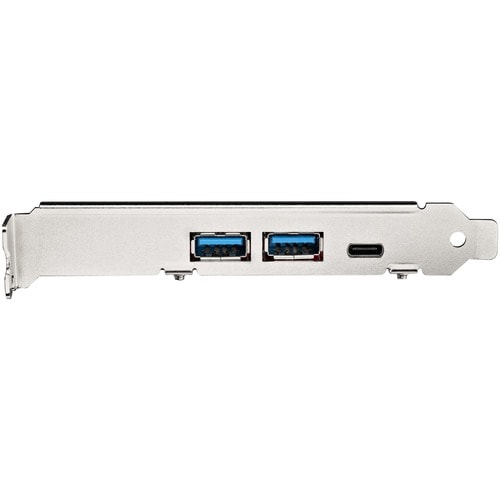 StarTech.com USB Adapter - PCI Express x4 - Plug-in Card - Red - UASP Support - 5 Total USB Port(s) - PC, Linux, Mac
