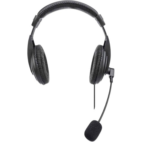 Manhattan Auriculares - Manhattan Casco estéreo USB