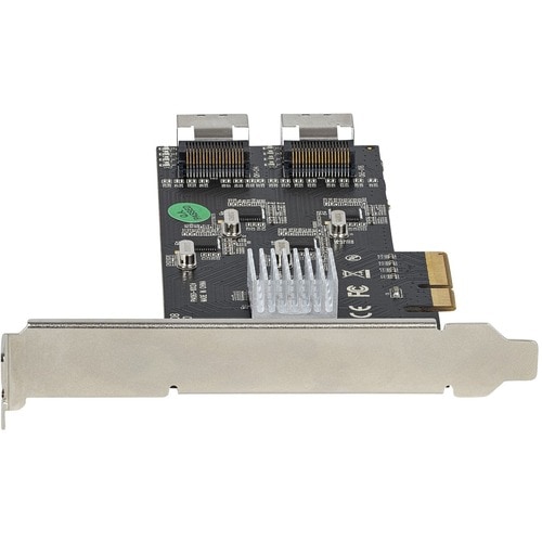 StarTech.com 8 Port SATA PCIe Card, PCI Express 6Gbps SATA Expansion Card with 4 Controllers, PCI-e x4 Gen 2 to SATA III A