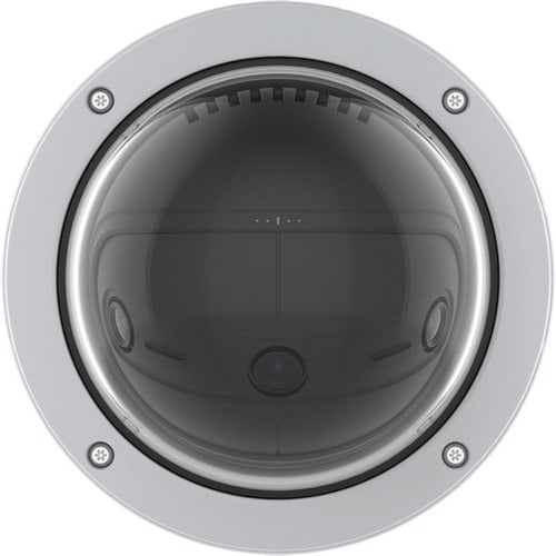 AXIS Panoramic P3818-PVE 13 Megapixel Outdoor 4K Netzwerkkamera - Farbe - Kuppel - Weiß - TAA-konform - H.264 (MPEG-4 Teil