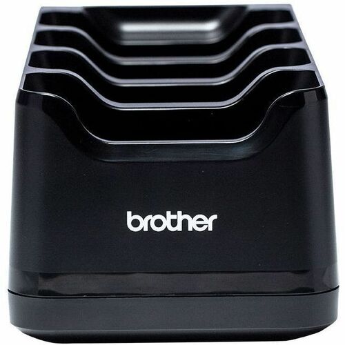 Brother PA-4CR-002 Ancoragem Berço para impressora móvel - 4 Slot - Capacidade de carregamento - Preto