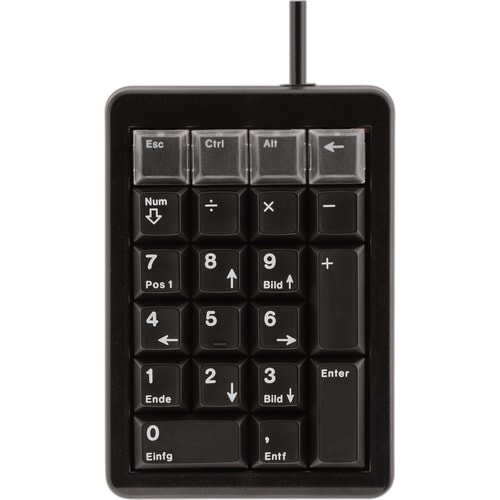 CHERRY G84-4700 Keypad - Cable Connectivity - USB Interface - English (US) - Black - ML Keyswitch