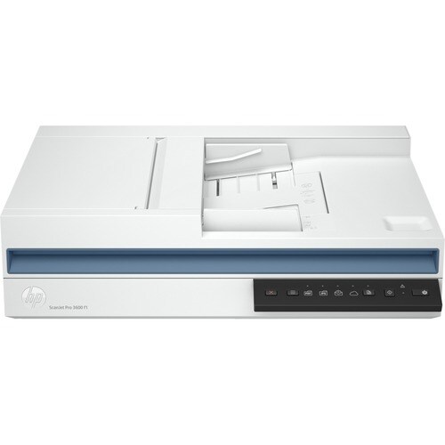 HP ScanJet Pro 3600 f1 ADF Scanner - 600 x 600 dpi Optical - 48-bit Color - 8-bit Grayscale - 30 ppm (Mono) - 30 ppm (Colo