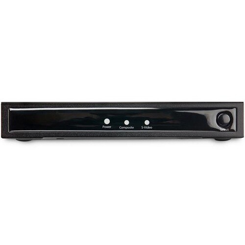 StarTech.com Signal Converter - Black - Functions: Signal Conversion, Video Scaling - 1280 x 720 - HD - NTSC, PAL - HDMI -
